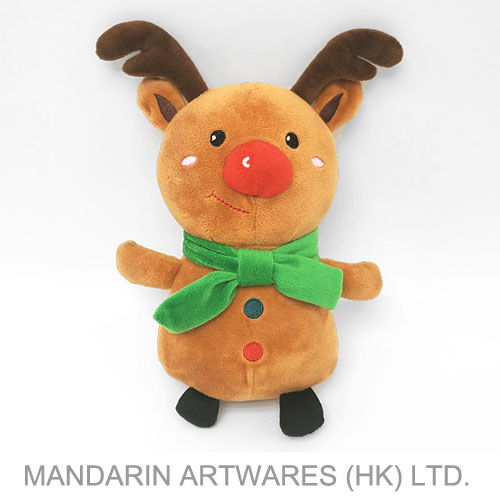 25cmH Christmas Reindeer Plush